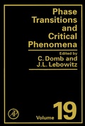 Cover: Phase Transitions and Critical Phenomena: Volume 19 - Academic Press