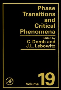 Enlarge image Cover: Phase Transitions and Critical Phenomena: Volume 19 - Academic Press