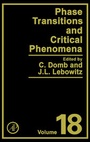 Cover: Phase Transitions and Critical Phenomena: Volume 18 - Academic Press
