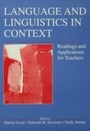 Cover: Language and Linguistics in Context - Routledge