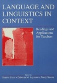 Enlarge image Cover: Language and Linguistics in Context - Routledge