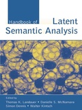 Cover: Handbook of Latent Semantic Analysis - Psychology Press Ltd