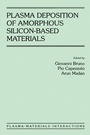 Cover: Plasma Deposition of Amorphous Silicon-Based Materials - Academic Press