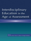 Cover: Interdisciplinary Education in the Age of Assessment - Routledge