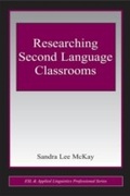 Cover: Researching Second Language Classrooms - Routledge