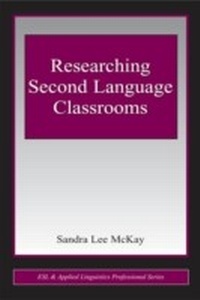 Abbildung von: Researching Second Language Classrooms - Routledge
