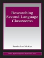 Cover: Researching Second Language Classrooms - Routledge