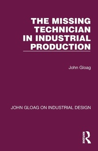 Abbildung von: The Missing Technician in Industrial Production - Routledge