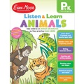 Cover: Animals, Prek Workbook - Evan Moor Educational Publishers
