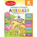 Cover: Animals, Kindergarten Workbook - Evan Moor Educational Publishers