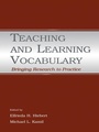 Cover: Teaching and Learning Vocabulary - Routledge
