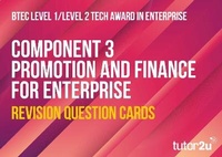Abbildung von: BTEC Tech Award in Enterprise Component 3 Revision Question Cards - Tutor2u Limited