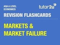 Abbildung von: AQA A-Level Economics Markets & Market Failure Revision Flashcards - Tutor2u Limited