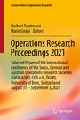 Cover: Operations Research Proceedings 2021 - Springer