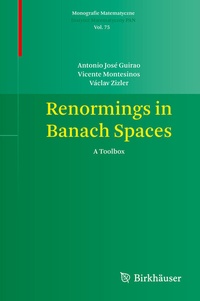 Abbildung von: Renormings in Banach Spaces - Birkhäuser