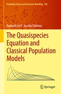Cover: The Quasispecies Equation and Classical Population Models - Springer