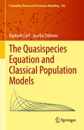Cover: The Quasispecies Equation and Classical Population Models - Springer