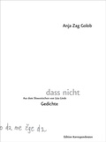 Cover: dass nicht - Edition Korrespondenzen