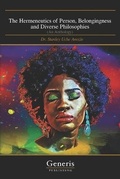 Cover: The Hermeneutics of Person, Belongingness and Diverse Philosophies - Generis Publishing