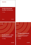 Cover: PAKET: Zivilprozessrecht 3.Auflage+ Zivilprozessrecht Schaubilder und Aktenmuster 14.Auflage+ Exekutions-und InsolvenzR 12.Auflage - Manz