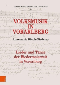 Abbildung von: Volksmusik in Vorarlberg - Böhlau Wien