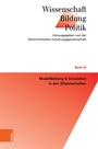 Cover: Modellbildung & Simulation in den Wissenschaften - Böhlau Wien