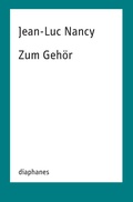 Cover: Zum Geh&ouml;r - Diaphanes
