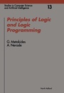Cover: Principles of Logic and Logic Programming - North-Holland