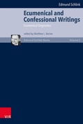 Cover: Ecumenical and Confessional Writings - Vandenhoeck & Ruprecht