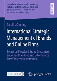 Abbildung von: International Strategic Management of Brands and Online Firms - Springer Gabler