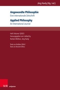 Cover: Angewandte Philosophie. Eine internationale Zeitschrift / Applied Philosophy. An International Journal - V&R unipress