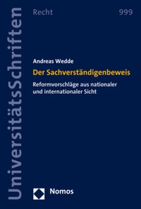 Abbildung von: Der Sachverständigenbeweis - Nomos