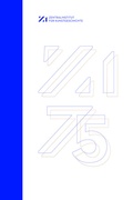 Cover: ZI 75: Das Zentralinstitut f&uuml;r Kunstgeschichte 1947-2022 - Sieveking Verlag