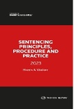 Cover: Sentencing Principles, Procedure and Practice 2023 - Sweet & Maxwell