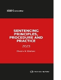 Enlarge image Cover: Sentencing Principles, Procedure and Practice 2023 - Sweet & Maxwell