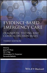 Enlarge image Cover: Evidence-Based Emergency Care - Wiley-ISTE