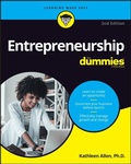 Cover: Entrepreneurship For Dummies - Wiley
