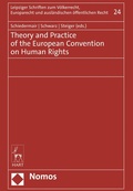 Cover: Theory and Practice of the European Convention on Human Rights - Nomos/Hart