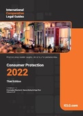 Cover: International Comparative Legal Guides - Consumer Protection 2022 - Global Legal Group Ltd