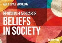 Abbildung von: AQA A Level Sociology Beliefs in Society: Revision Flashcards - Tutor2u Limited