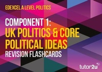 Abbildung von: Edexcel A-Level Politics Revision Flashcards Component 1: UK Politics & Core Political Ideas - Tutor2u Limited