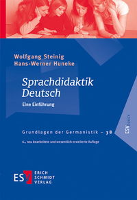 Abbildung von: Sprachdidaktik Deutsch - Erich Schmidt Verlag