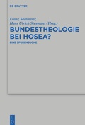 Cover: Bundestheologie bei Hosea? - De Gruyter