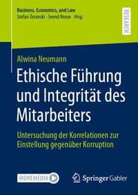 Abbildung von: Ethische Führung und Integrität des Mitarbeiters - Springer Gabler
