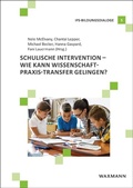 Cover: Schulische Intervention - Waxmann