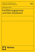 Cover: Fortf&uuml;hrungsprinzip und (Vor-)Insolvenz - Nomos