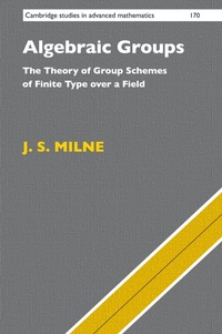 Abbildung von: Algebraic Groups - Cambridge University Press