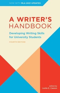 Abbildung von: A Writer's Handbook - Fourth Edition With MLA 2021 Update - Broadview Press Ltd