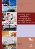 Cover: Proceedings of the 1st International Conference on New Materials, Machinery and Vehicle Engineering - IOS Press,US