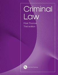 Abbildung von: Criminal Law - Hall and Stott Publishing Ltd